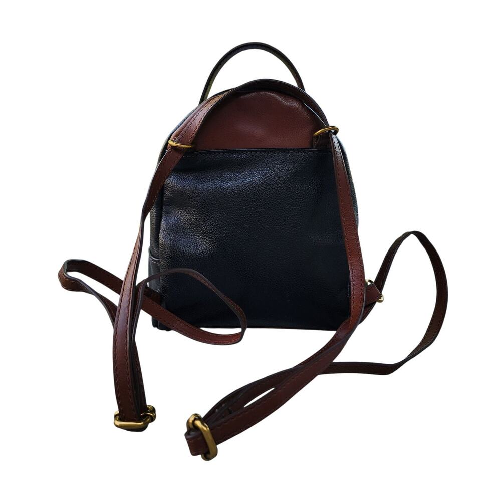 Fossil Felicity Color Block Leather Mini Backpack - Picture 10 of 13